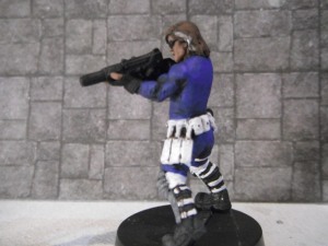 Cobra by Hasslefree Miniatures as Nick Fury.