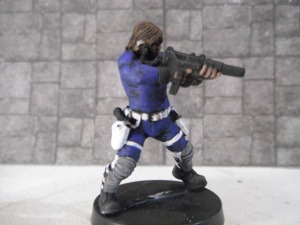 Cobra by Hasslefree Miniatures as Nick Fury.
